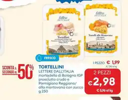 MD Discount Tortellini LETTERE DALL'ITALIA offerta