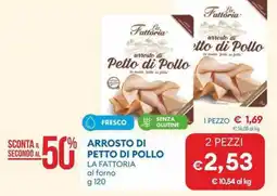 MD Discount Arrosto di petto di pollo LA FATTORIA offerta