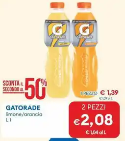 MD Discount GATORADE limone/arancia offerta