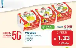 MD Discount Mousse GIOIE DI FRUTTA offerta