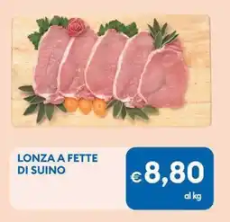 MD Discount Lonza a fette di suino offerta