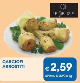 MD Discount Carciofi arrostiti LE DELIZIE offerta