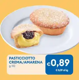 MD Discount Pasticciotto crema/amarena offerta
