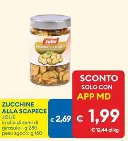 MD Discount Zucchine alla scapece JOLIE offerta