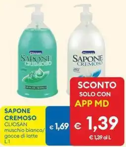 MD Discount Sapone cremioso CLIOSAN offerta