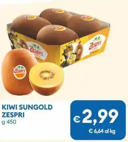 MD Discount Kiwi sungold ZESPRI offerta