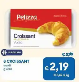 MD Discount 8 croissant vuoti offerta