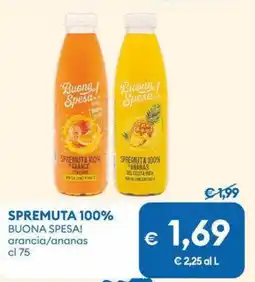 MD Discount Spremuta 100% BUONA SPESA! offerta