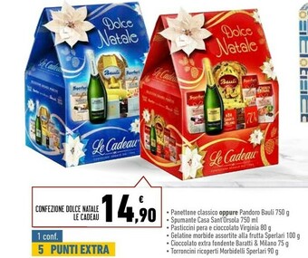Conad Confezione dolce natale le cadeau offerta
