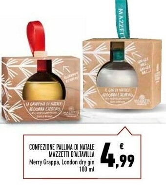 Confezione pallina di natale d'altavilla