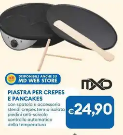 MD Discount Piastra per crepes e pancakes MXD offerta