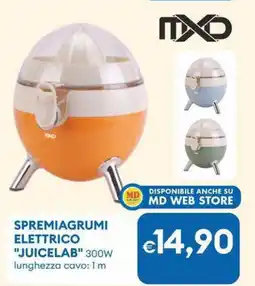 MD Discount Spremiagrumi elettrico "juicelab" 300W offerta