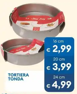 MD Discount Tortiera tonda 20 cm offerta
