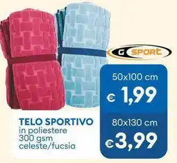 MD Discount Telo sportivo 50x100 cm offerta