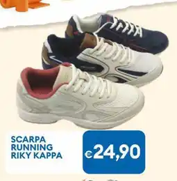 MD Discount Scarpa running riky KAPPA offerta