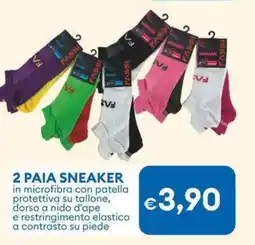 MD Discount 2 paia SNEAKER offerta