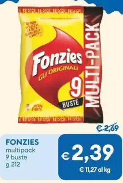 MD Discount FONZIES multipack 9 buste offerta