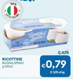 MD Discount Ricottine BUONA SPESA! offerta