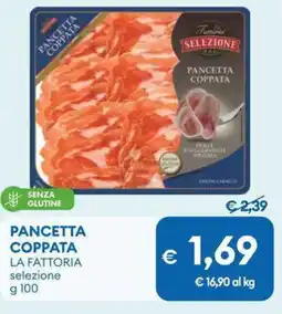 MD Discount Pancetta coppata LA FATTORIA offerta