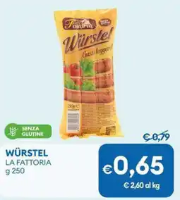 MD Discount Würstel LA FATTORIA offerta