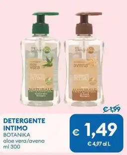 MD Discount Detergente intimo BOTANIKA offerta