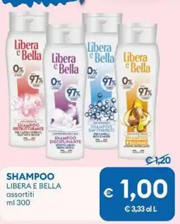 MD Discount Shampoo LIBERA E BELLA assortiti offerta