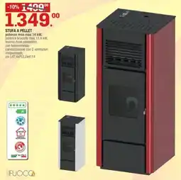Brico OK FUOCO Stufa a pellet offerta