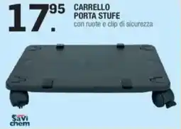 Brico OK Carrello porta stufe Savi chem offerta