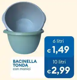 MD Discount Bacinella tonda offerta