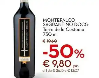 Conad Terre de la custodia montefalco sagrantino docg offerta