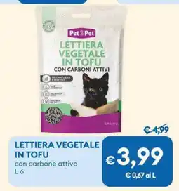 MD Discount Lettiera vegetale in tofu Pet Pet offerta