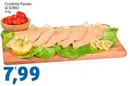 Sidis Cotolette panate di suino offerta