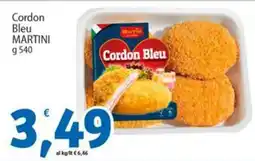 Sidis Cordon Bleu MARTINI offerta
