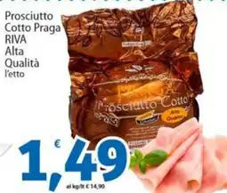 Sidis Prosciutto Cotto Praga RIVA Alta Qualità offerta