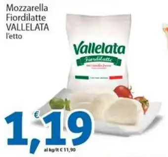 Sidis Mozzarella Fiordilatte VALLELATA offerta