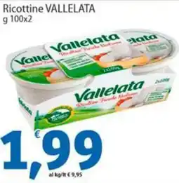 Sidis Ricottine VALLELATA offerta