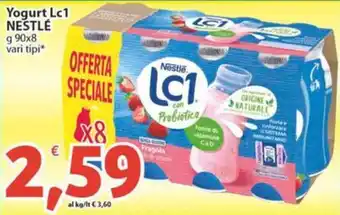 Sidis Yogurt Lc1 NESTLÉ offerta