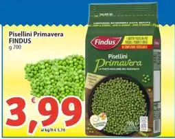 Sidis Pisellini Primavera FINDUS offerta