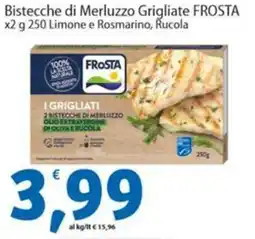 Sidis Bistecche di Merluzzo Grigliate FROSTA offerta