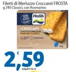 Sidis Filetti di Merluzzo Croccanti FROSTA offerta