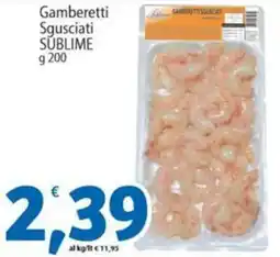 Sidis Gamberetti Sgusciati SUBLIME offerta