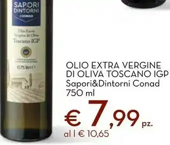 Conad Conad sapori & dintorni olio extra vergine di oliva offerta