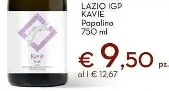 Conad Papalino lazio igp kaviè offerta