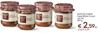 Conad Conad ragu di carne offerta