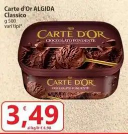 Sidis Carte d'Or ALGIDA Classico offerta