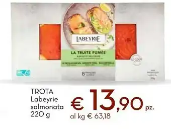 Trota salmonata 220 g