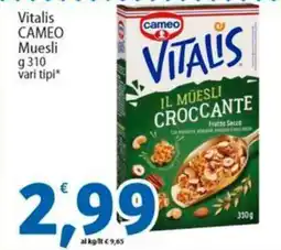 Sidis Vitalis CAMEO Muesli offerta