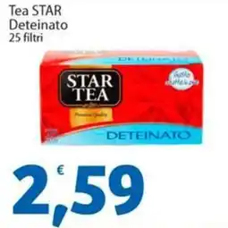 Sidis Tea STAR Deteinato 25 filtri offerta