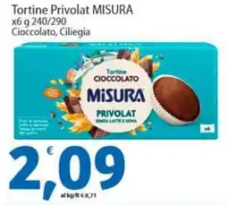 Sidis Tortine Privolat MISURA x6 offerta
