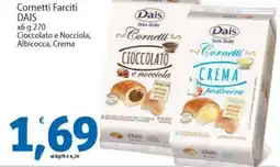 Sidis Cornetti Farciti DAIS x6 offerta